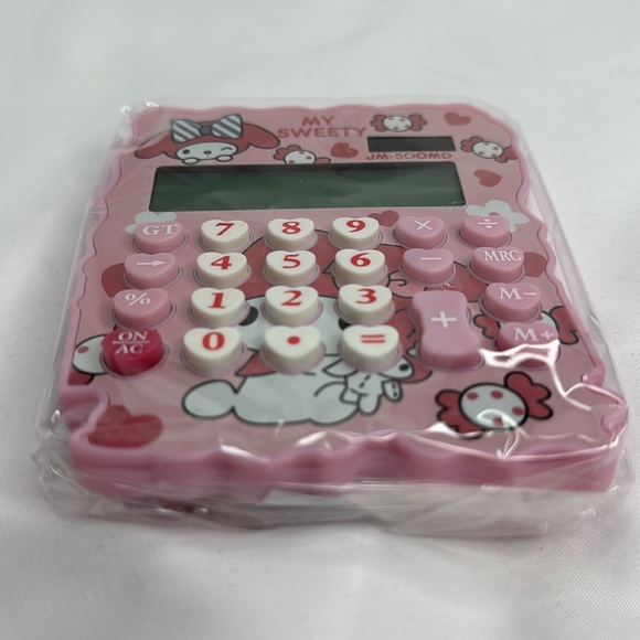 Sanrio MY MELODY 12-Digit Large Calculator - Picture 9 of 9